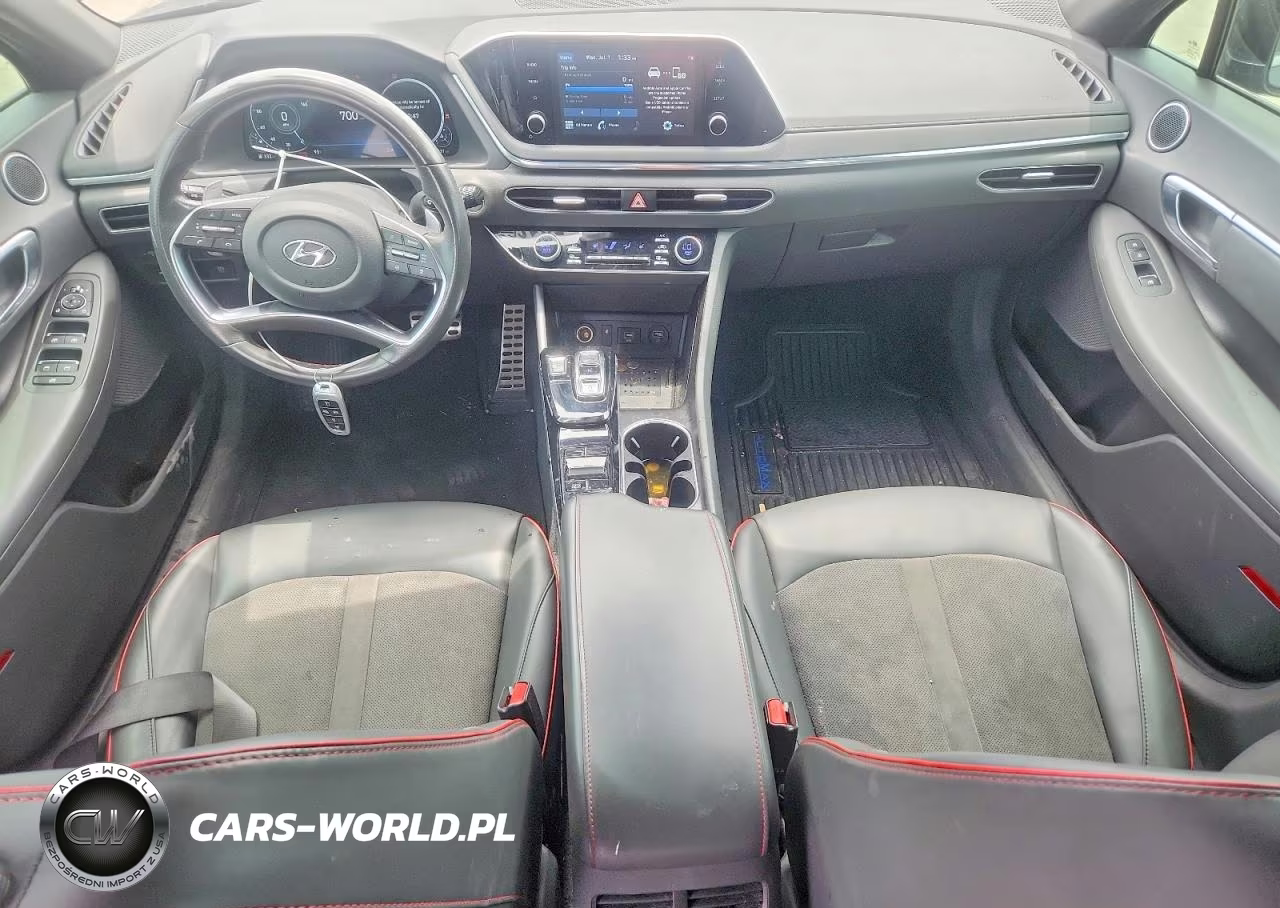 2021 Hyundai Sonata Sel Plus VIN:5NPEJ4J27MH067844 - 8