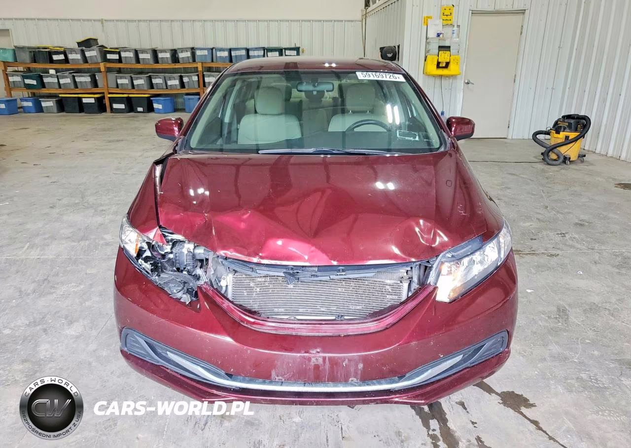 2015 Honda Civic Lx VIN:19XFB2F51FE227250 - 5