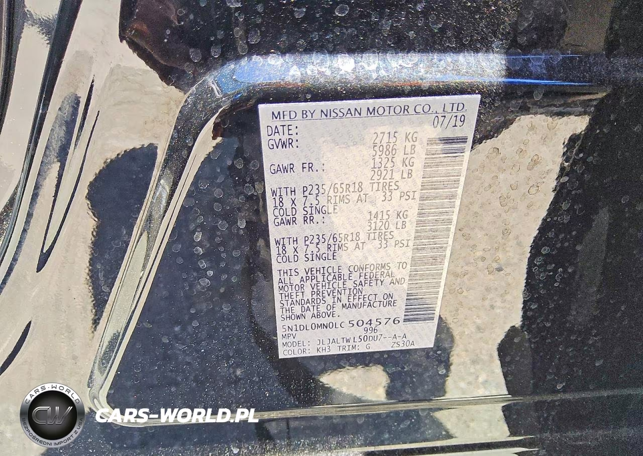2020 Infiniti Qx60 Luxe VIN:5N1DL0MN0LC504576 - 13