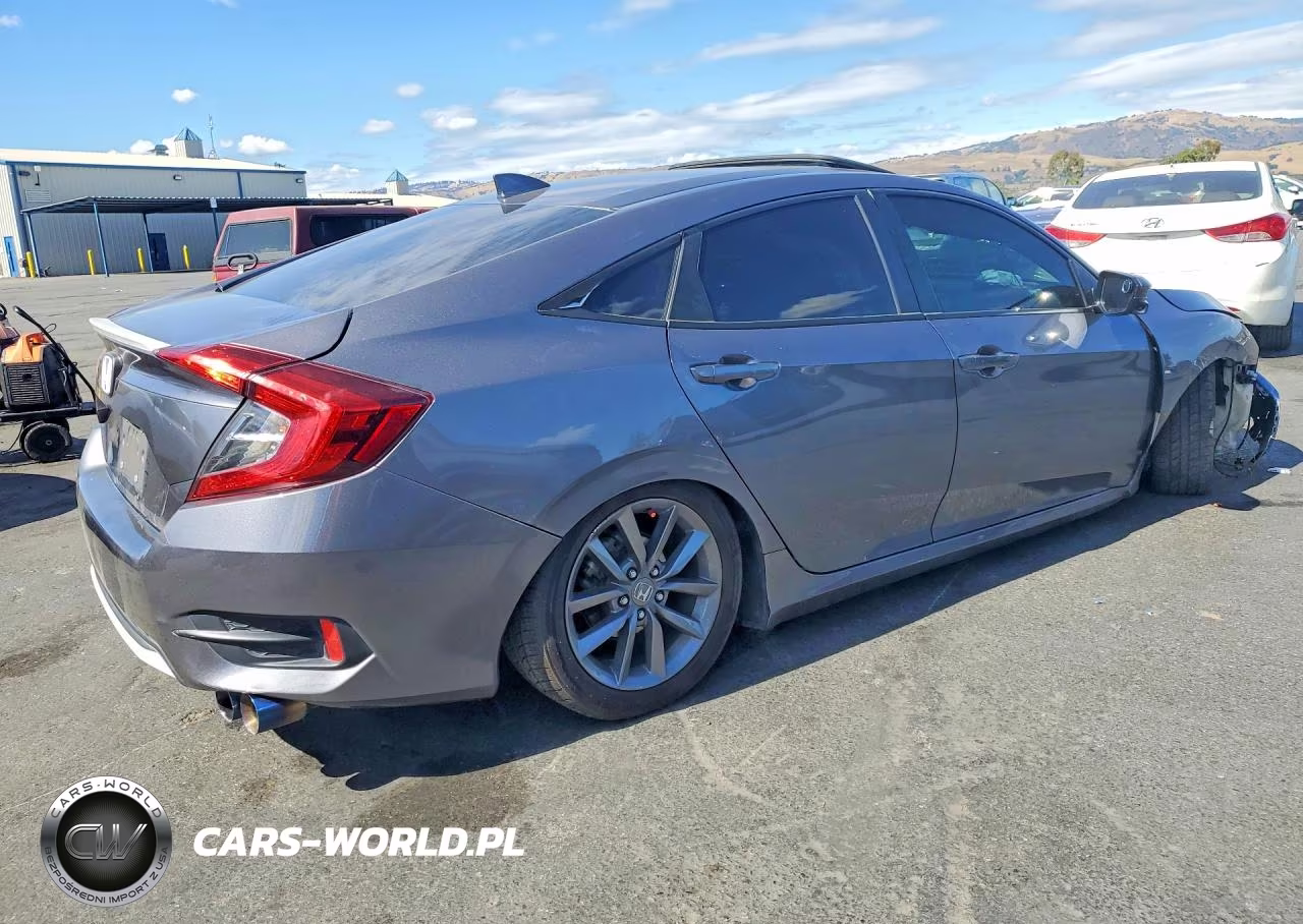 2019 Honda Civic Ex VIN:19XFC1F39KE205030 - 3