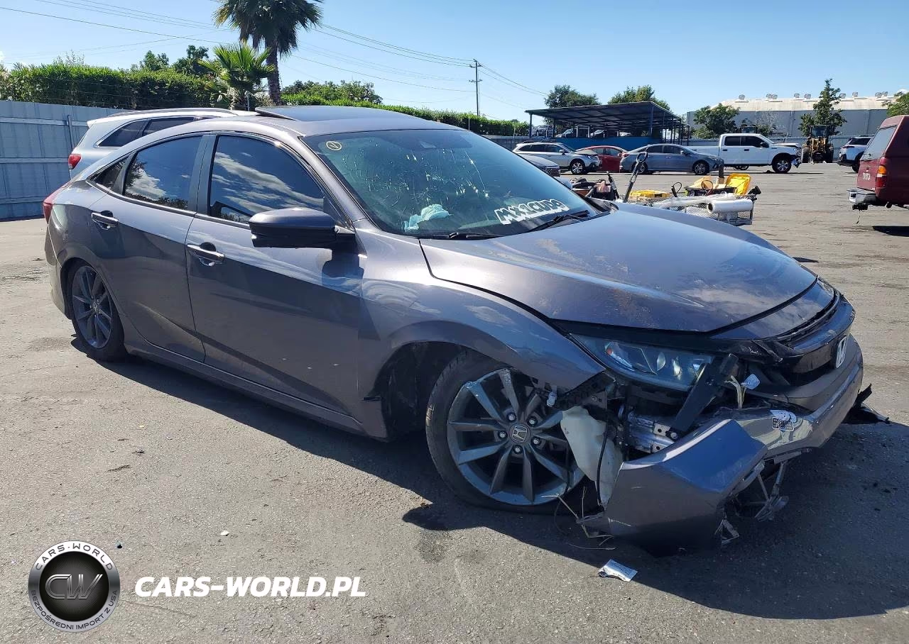 2019 Honda Civic Ex VIN:19XFC1F39KE205030 - 4