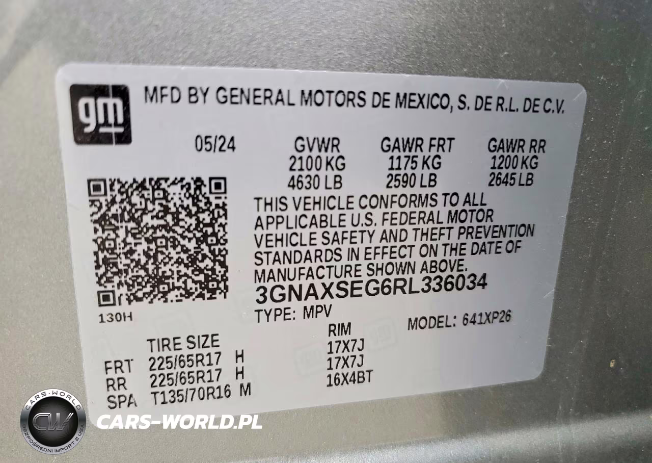 2024 Chevrolet Equinox Ls VIN:3GNAXSEG6RL336034 - 13