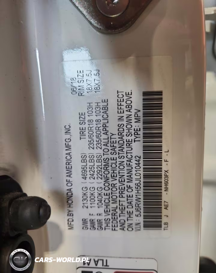 2018 Honda Cr-V Ex VIN:5J6RW1H56JL010442 - 14