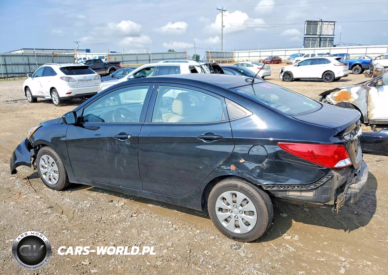 2017 Hyundai Accent Se VIN:KMHCT4AE6HU353767 - 2