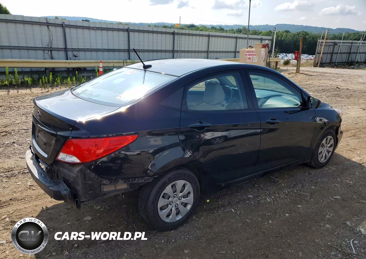 2017 Hyundai Accent Se VIN:KMHCT4AE6HU353767 - 3