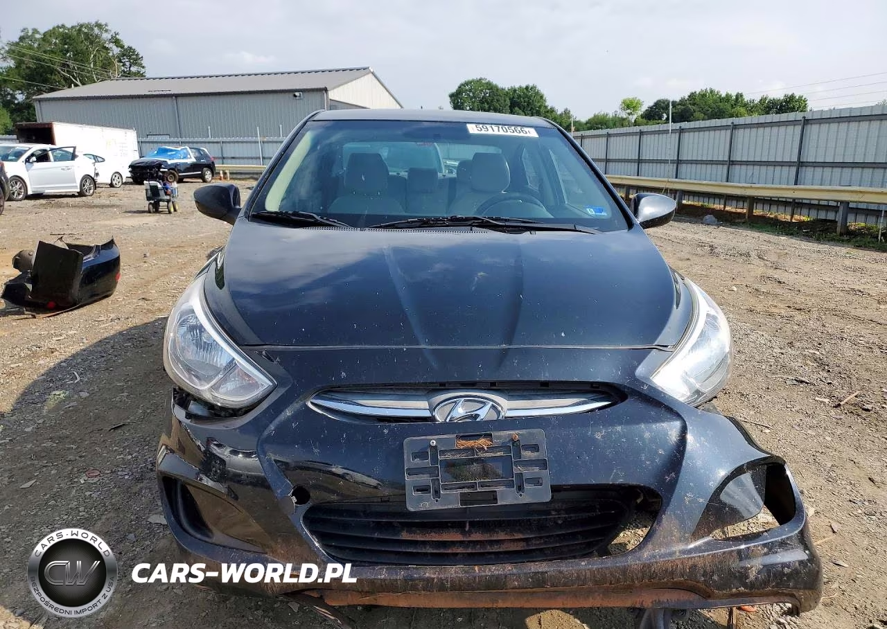 2017 Hyundai Accent Se VIN:KMHCT4AE6HU353767 - 5