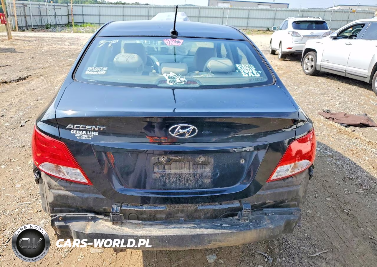 2017 Hyundai Accent Se VIN:KMHCT4AE6HU353767 - 6