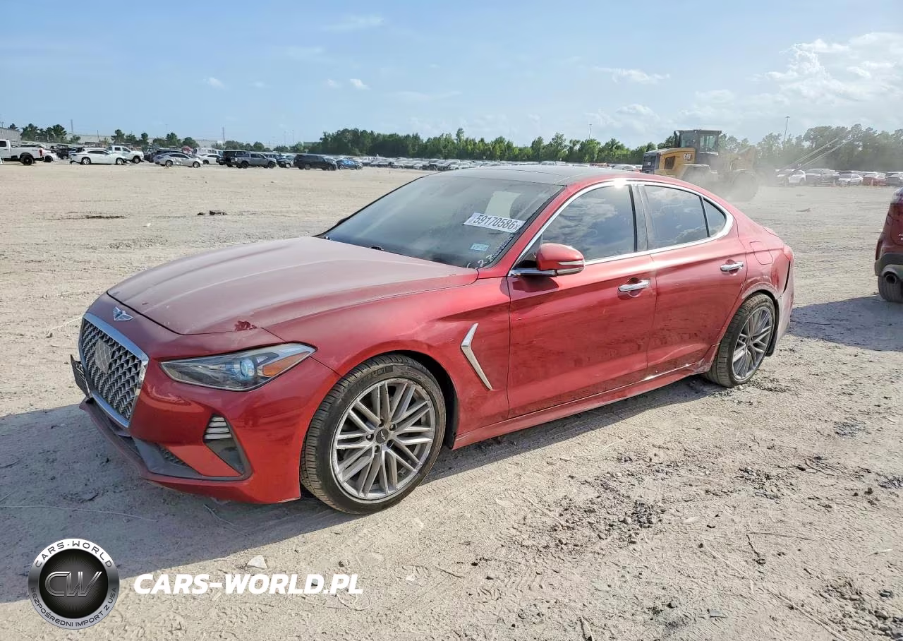 2021 Genesis G70 Elite VIN:KMTG34LA7MU074730 - 1