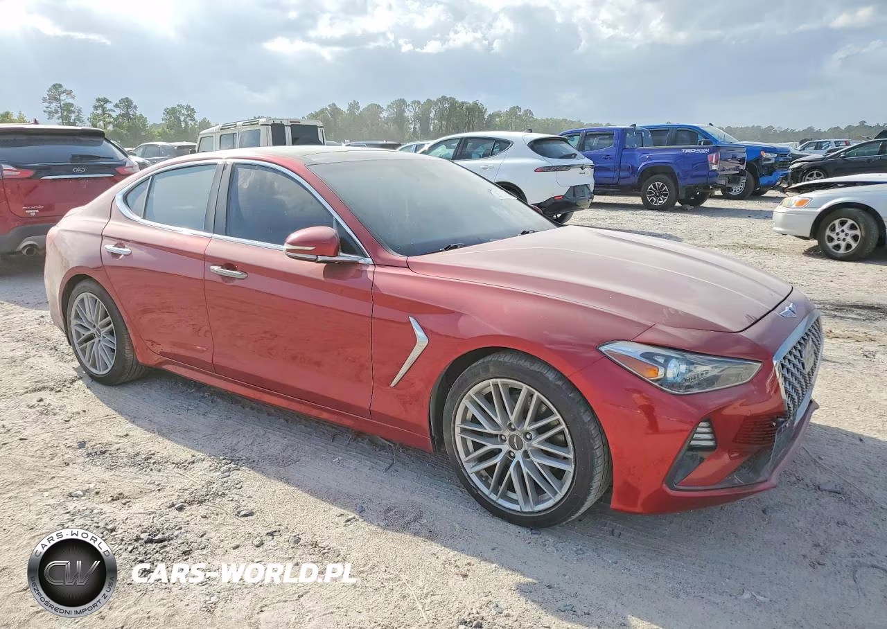 2021 Genesis G70 Elite VIN:KMTG34LA7MU074730 - 4