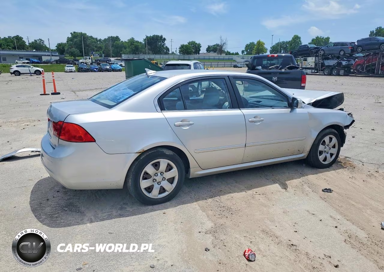 2009 Kia Optima Lx VIN:KNAGE228495321454 - 3
