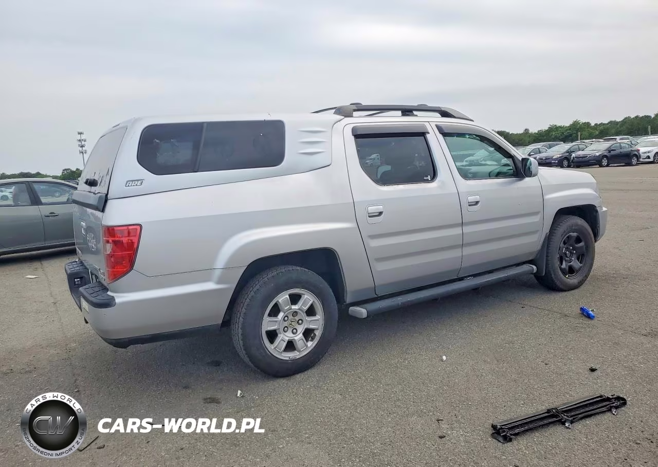 2010 Honda Ridgeline Rts VIN:5FPYK1F49AB001588 - 3