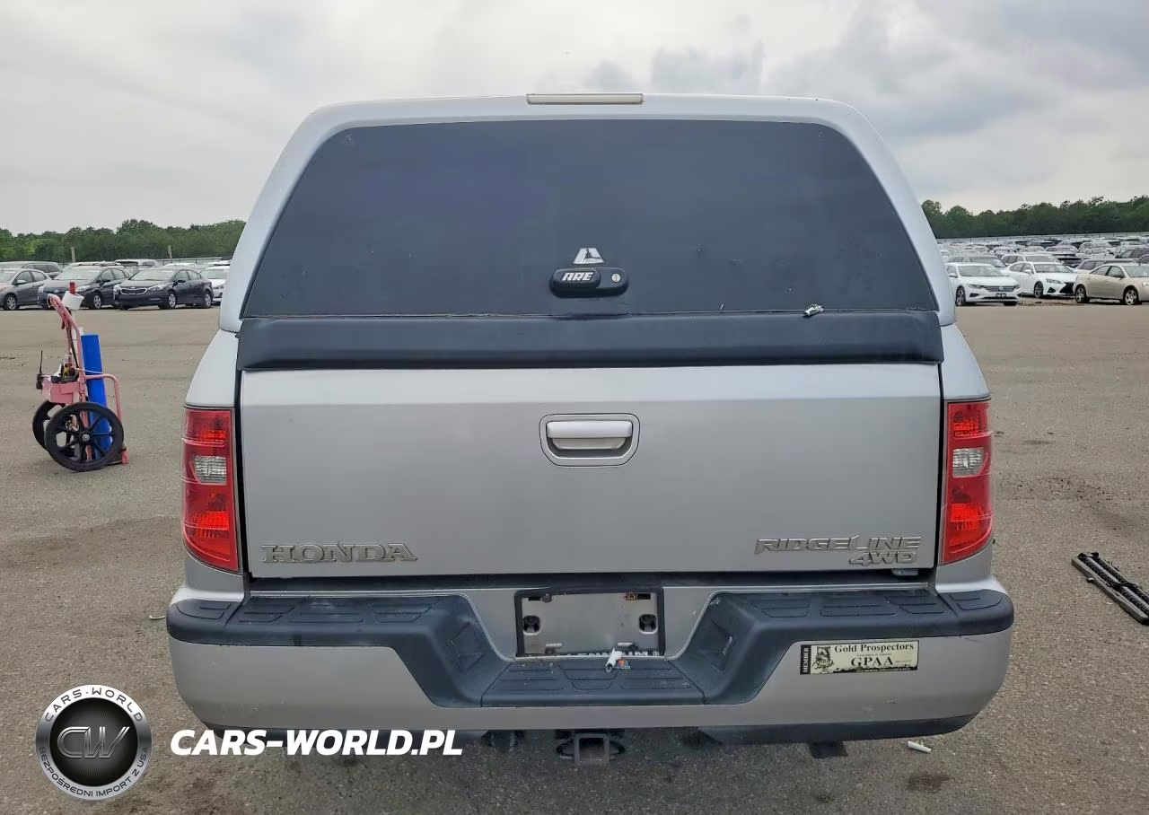 2010 Honda Ridgeline Rts VIN:5FPYK1F49AB001588 - 6