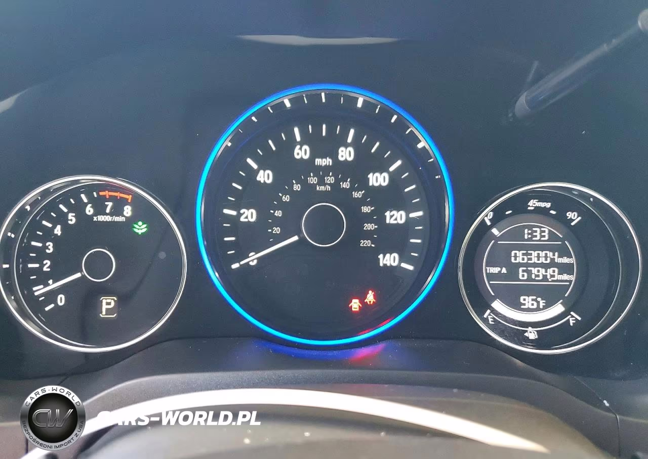 2017 Honda Hr-V Lx VIN:3CZRU5H32HG707853 - 9