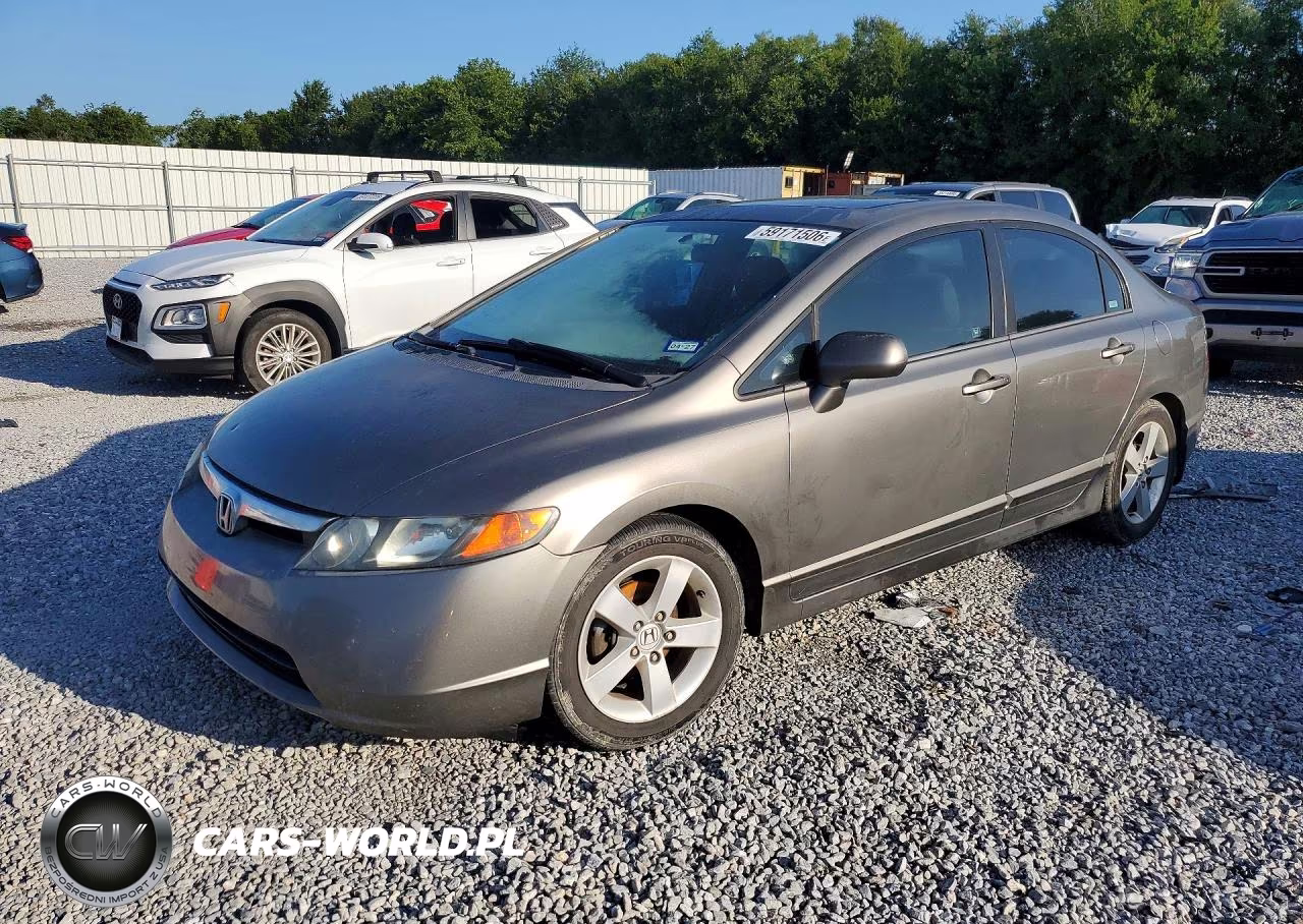 2007 Honda Civic VIN:1HGFA16887L106443 - 1