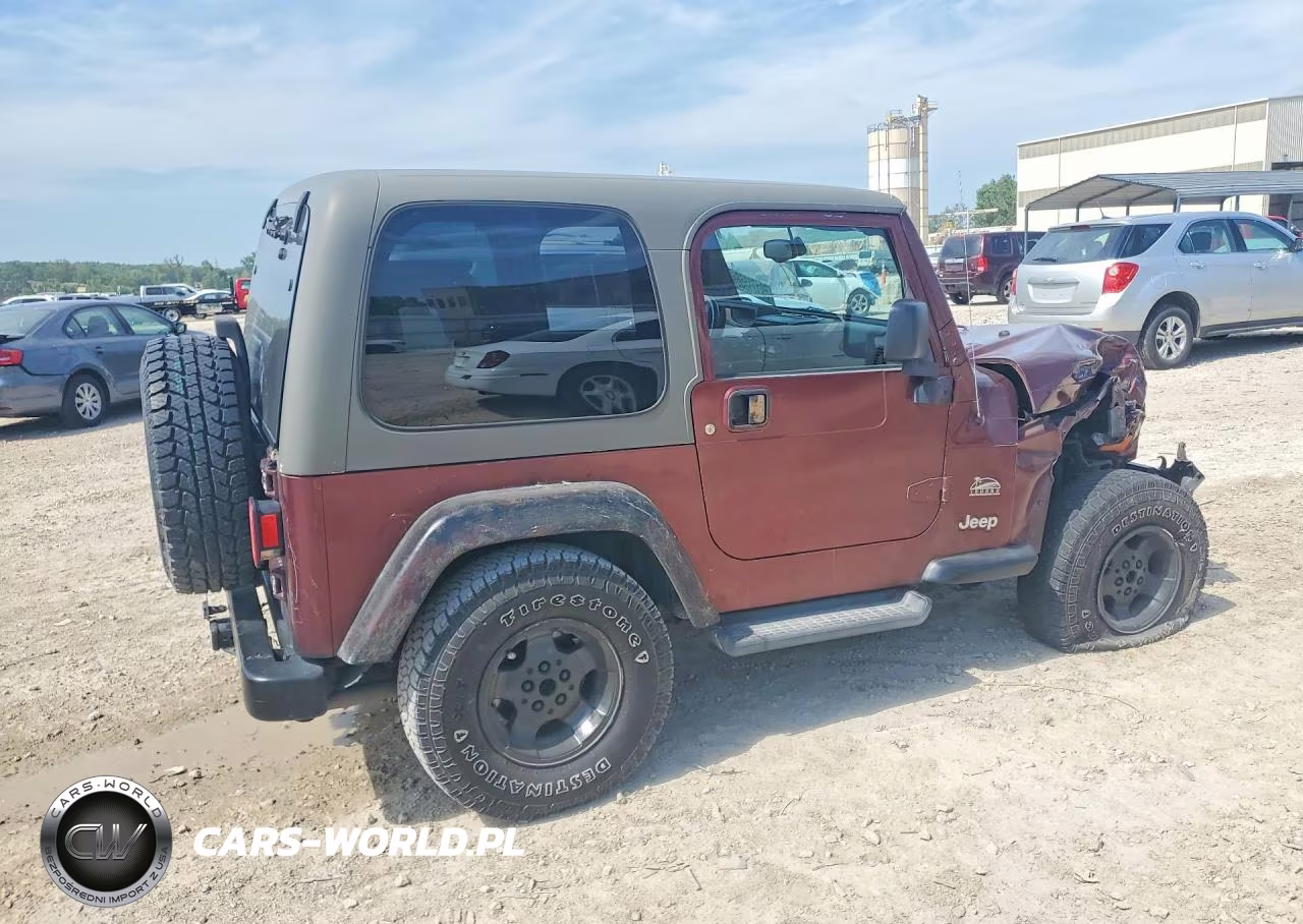 2003 Jeep Wrangler - Tj Sahara VIN:1J4FA59S73P352281 - 3