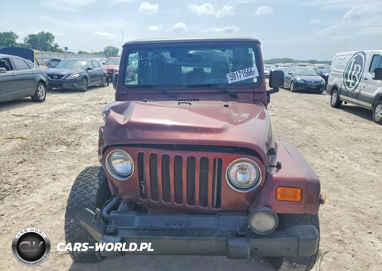 2003 Jeep Wrangler - Tj Sahara VIN:1J4FA59S73P352281 - 5