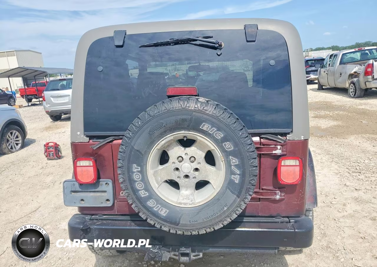 2003 Jeep Wrangler - Tj Sahara VIN:1J4FA59S73P352281 - 6