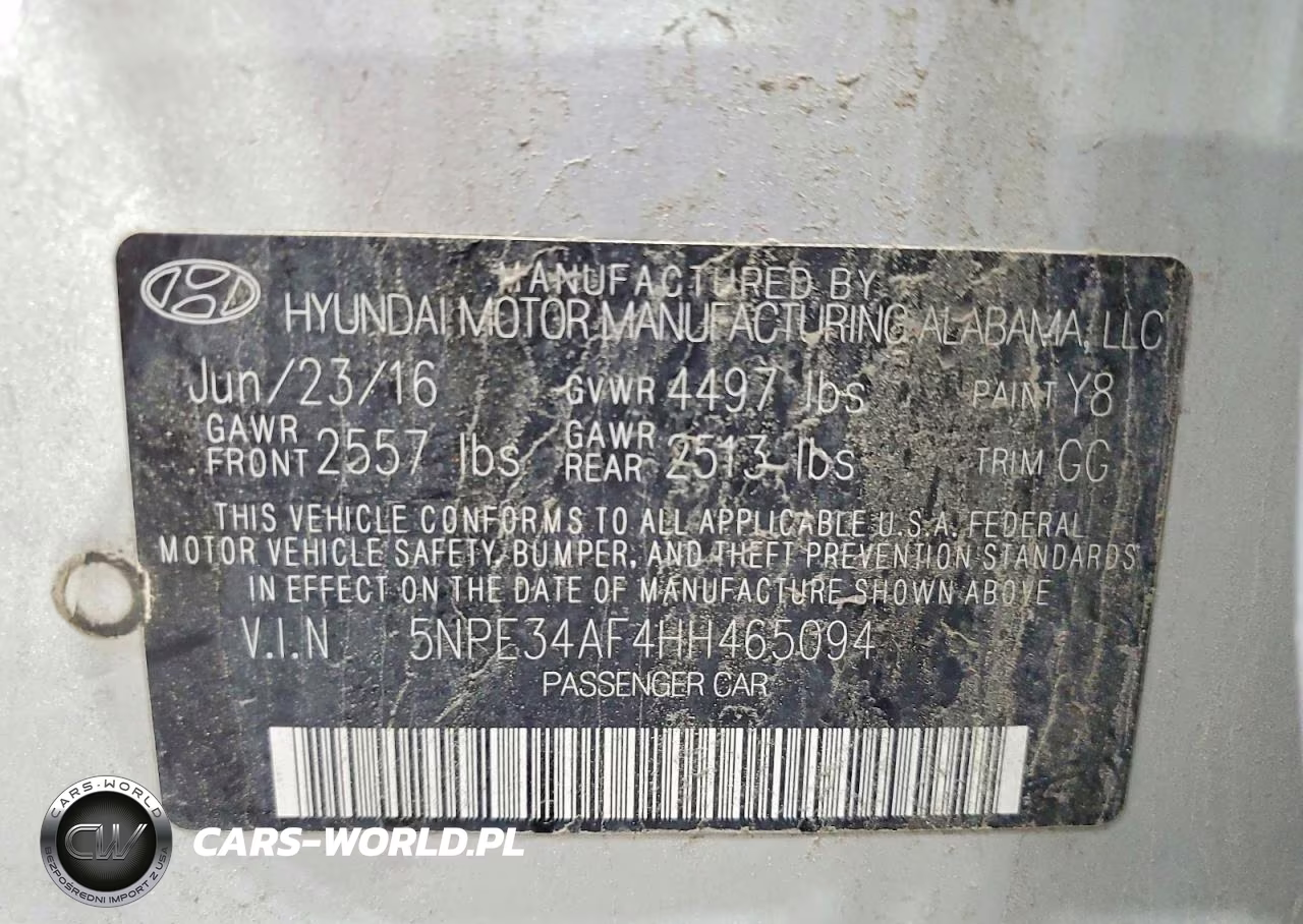 2017 Hyundai Sonata Limited VIN:5NPE34AF4HH465094 - 12