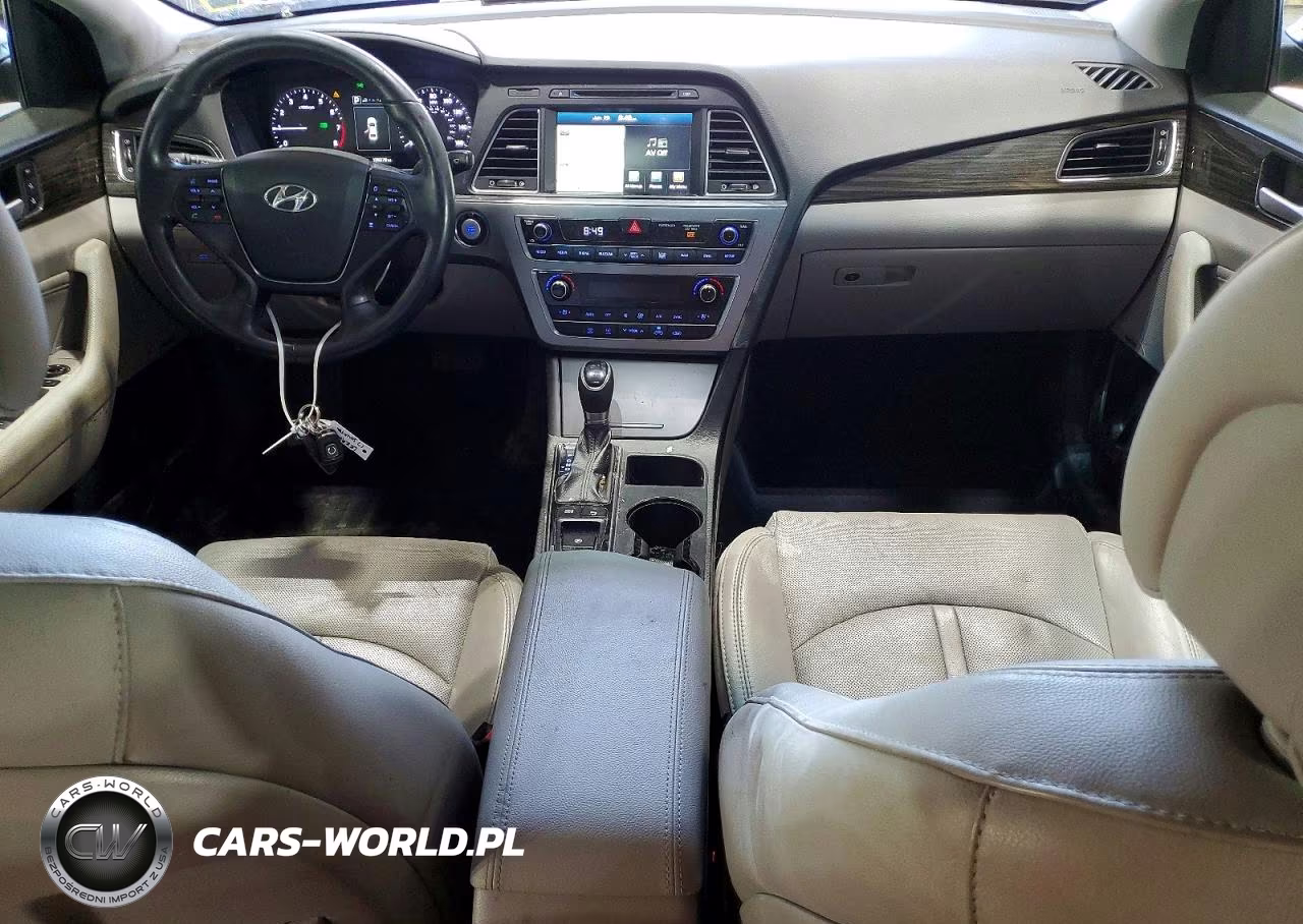 2017 Hyundai Sonata Limited VIN:5NPE34AF4HH465094 - 8