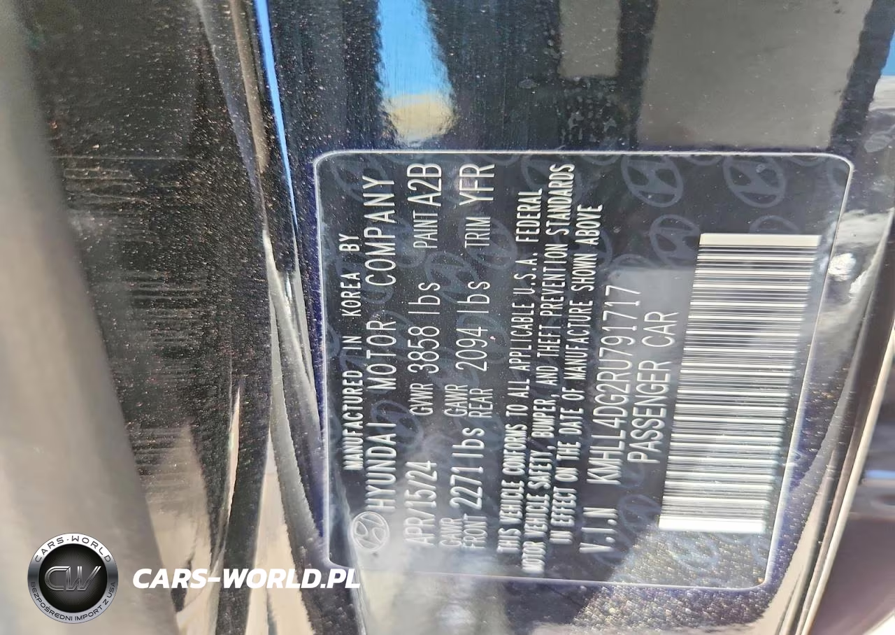 2024 Hyundai Elantra Se VIN:KMHLL4DG2RU791717 - 12