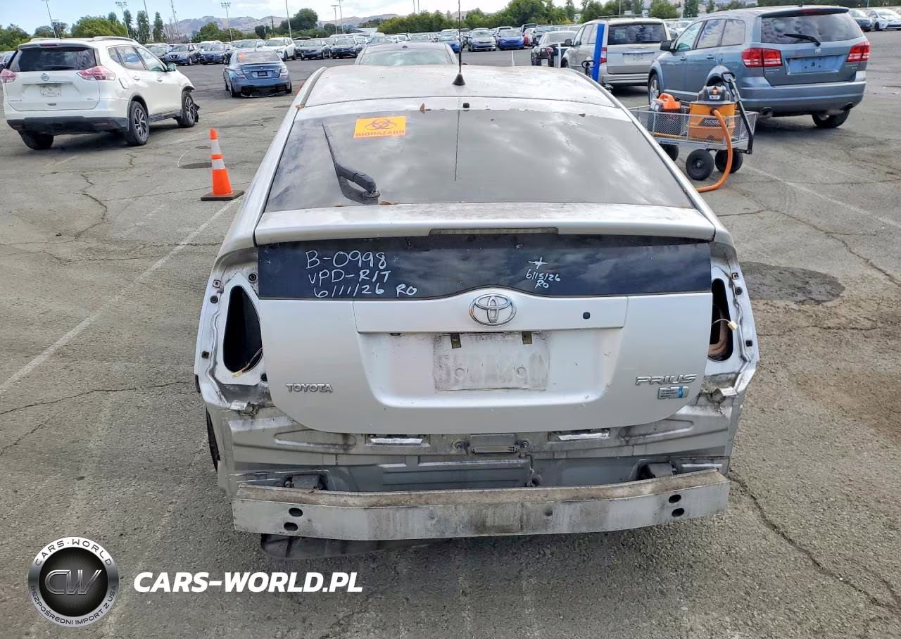 2006 Toyota Prius Base VIN:JTDKB20U667538042 - 6
