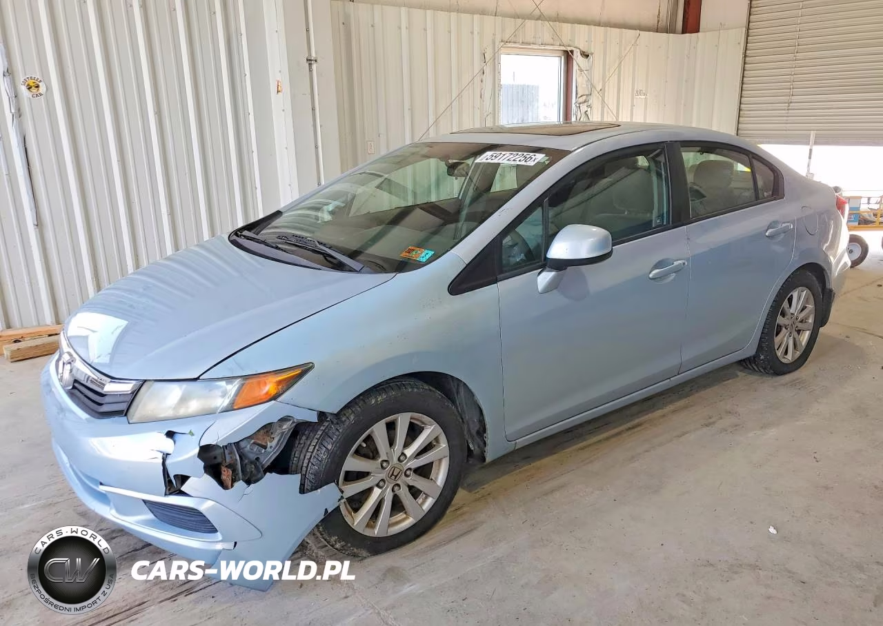 2012 Honda Civic Ex – zdjęcie 1 z 12