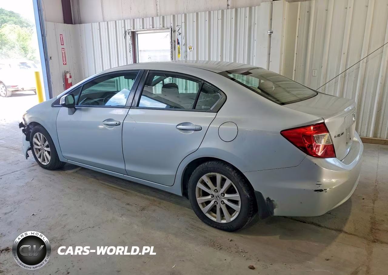 2012 Honda Civic Ex VIN:2HGFB2F8XCH514131 - 2
