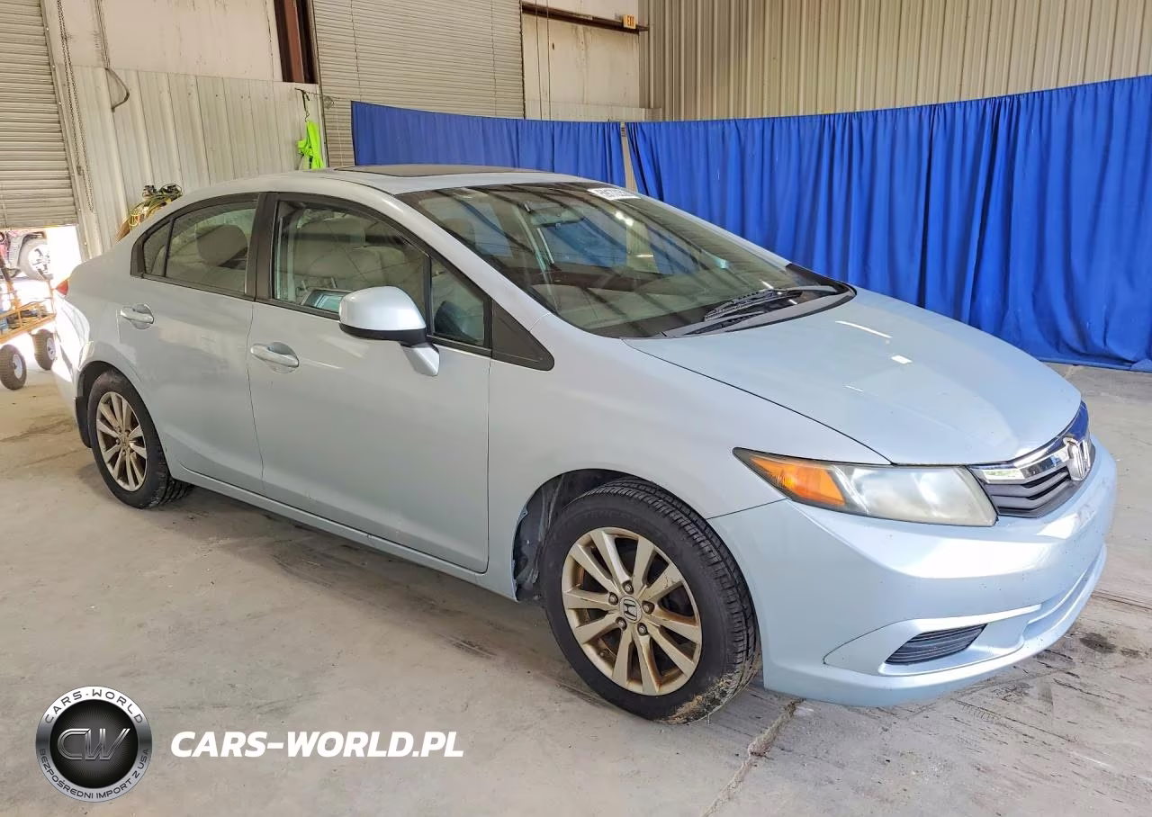 2012 Honda Civic Ex VIN:2HGFB2F8XCH514131 - 4
