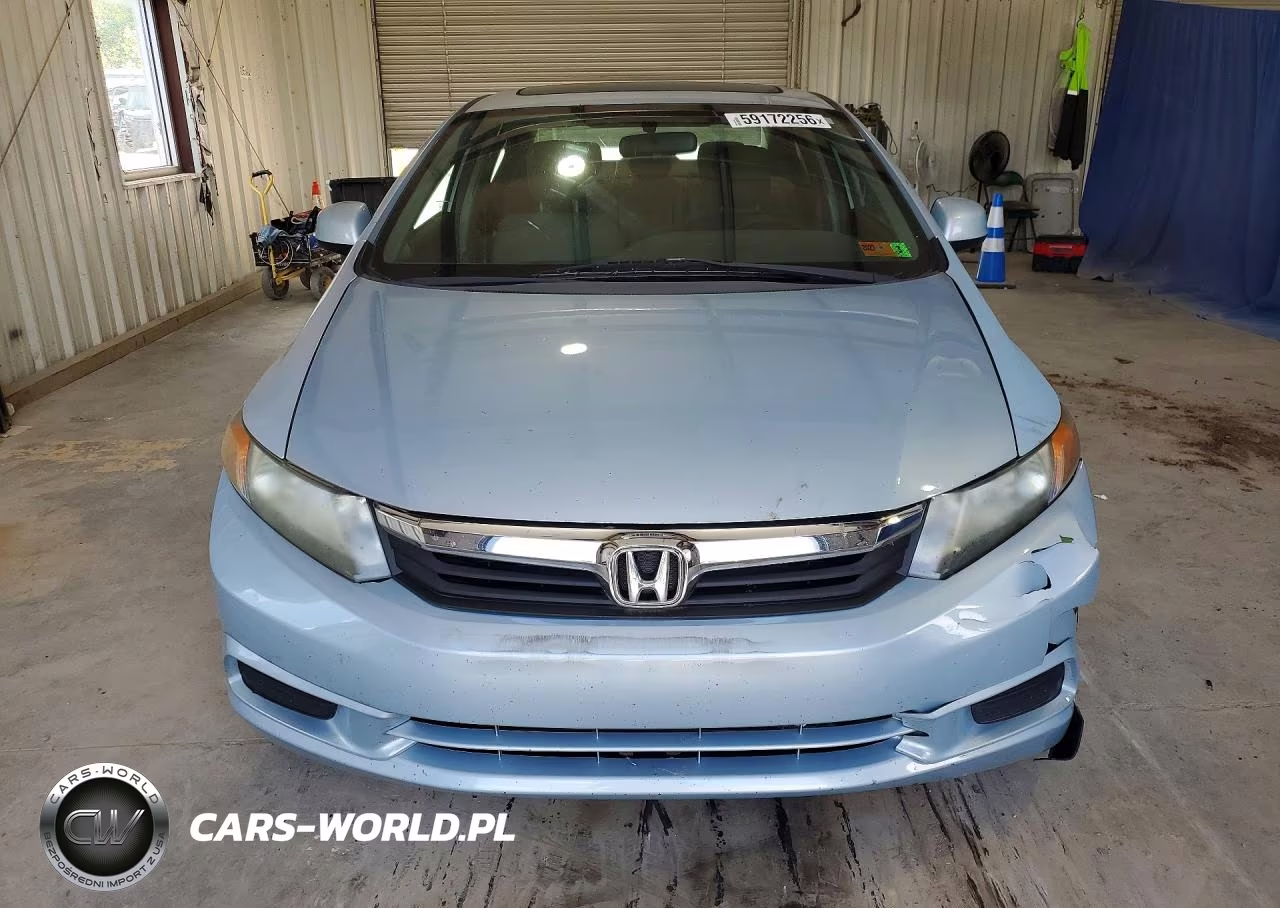 2012 Honda Civic Ex VIN:2HGFB2F8XCH514131 - 5