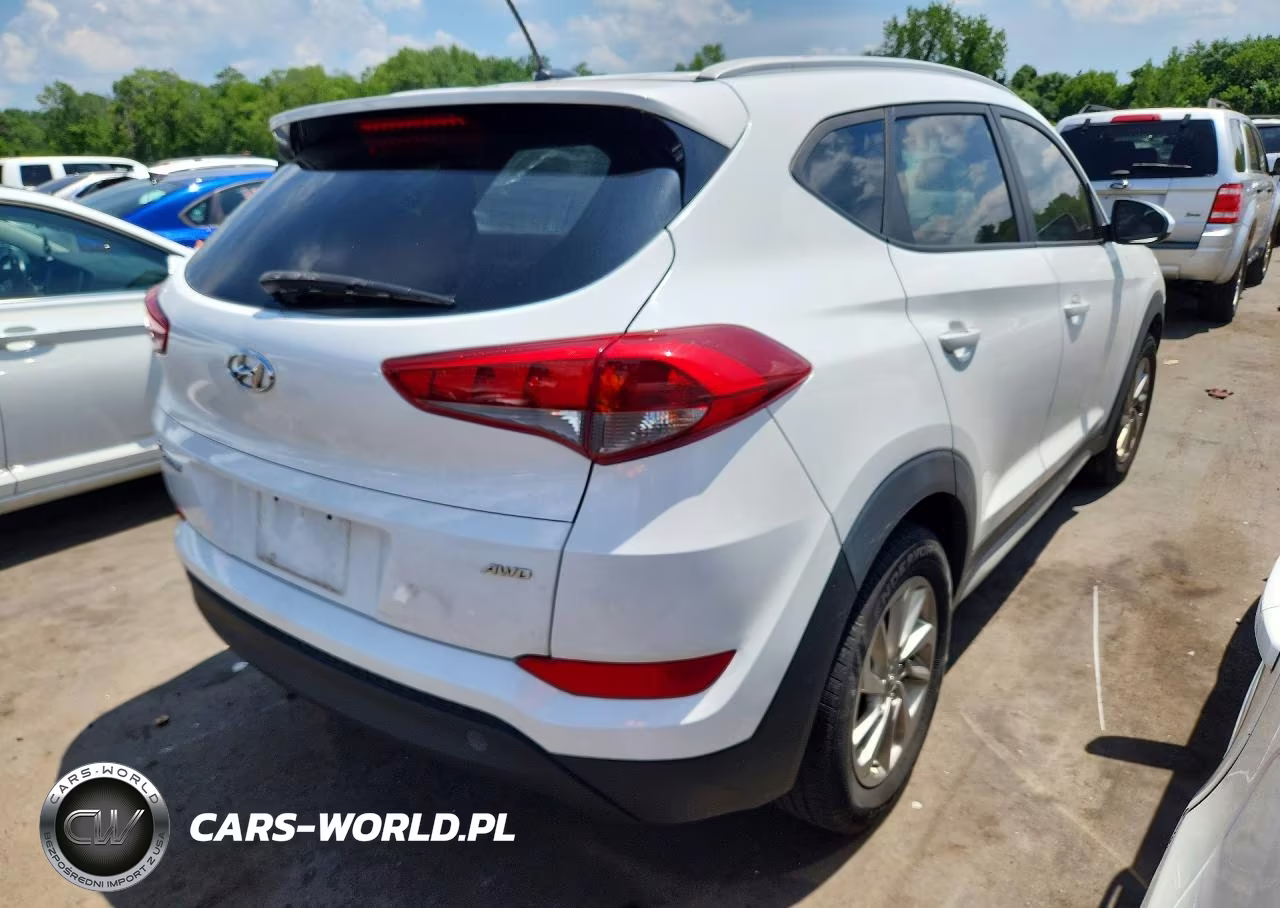 2017 Hyundai Tucson Se VIN:KM8J3CA42HU552453 - 3