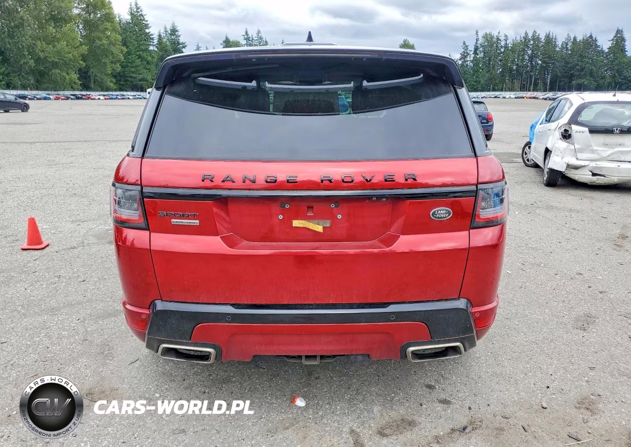 2019 Land Rover Range Rover Sport Supercharged Dynamic VIN:SALWR2RE3KA822694 - 6