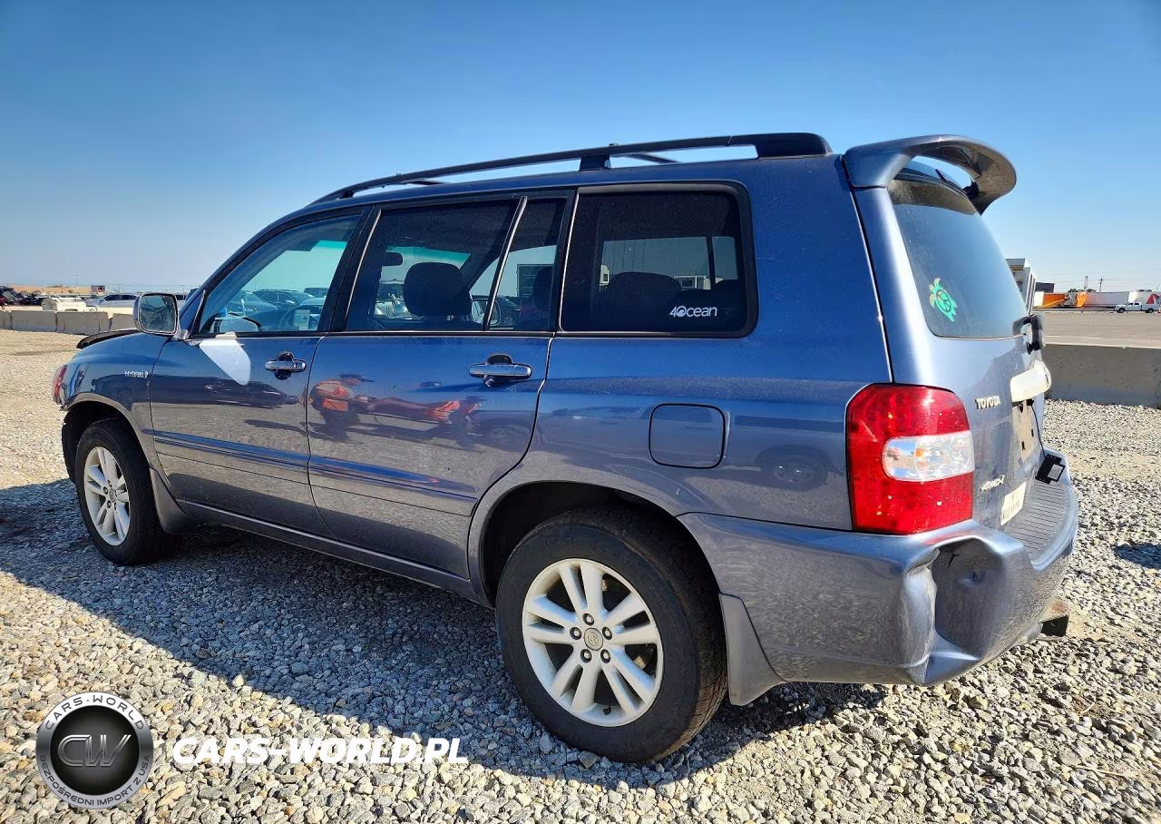 2007 Toyota Highlander Hybrid VIN:JTEEW21A770039228 - 2