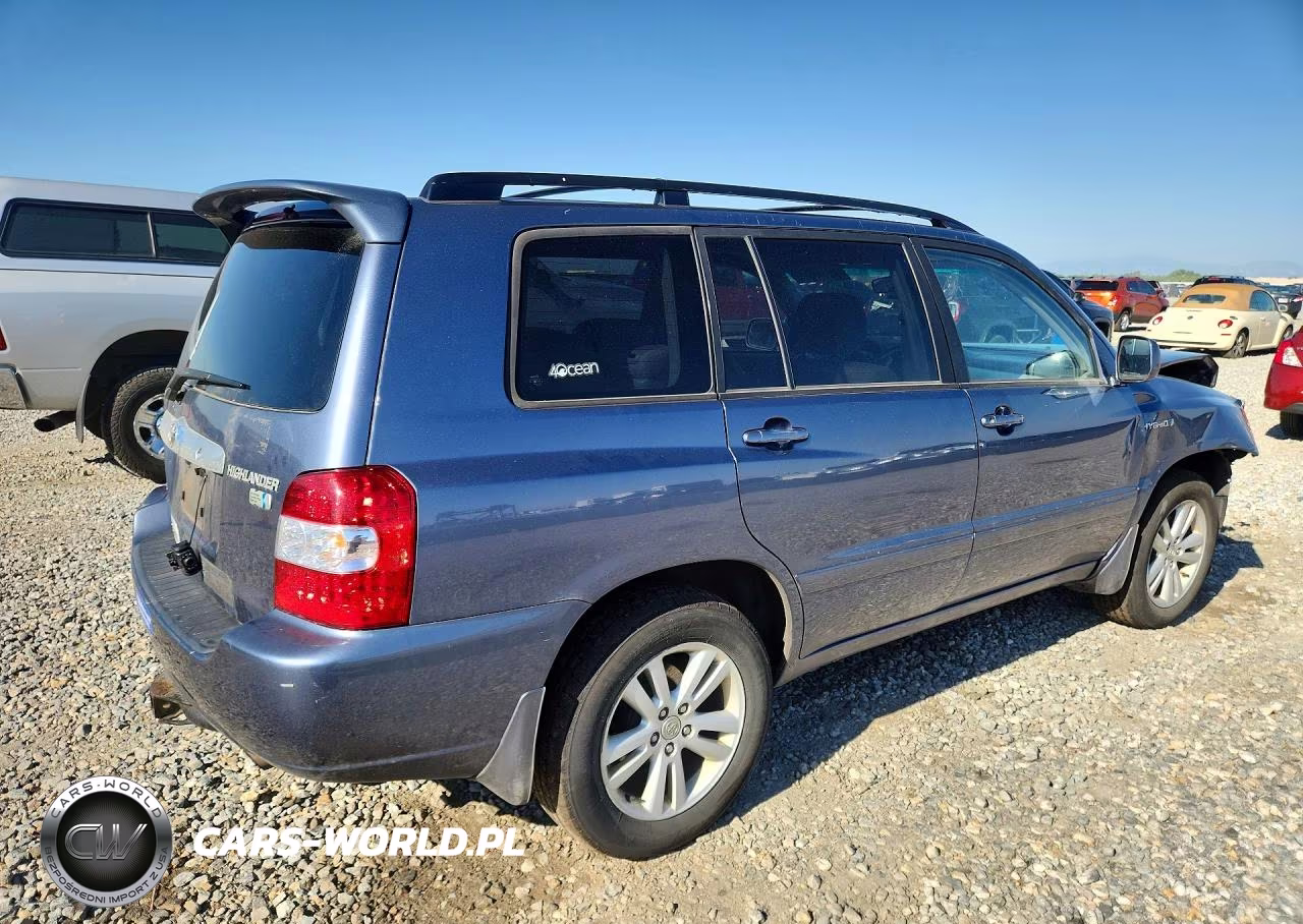 2007 Toyota Highlander Hybrid VIN:JTEEW21A770039228 - 3