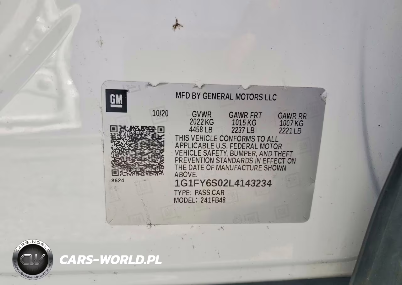 2020 Chevrolet Bolt Ev Lt VIN:1G1FY6S02L4143234 - 12