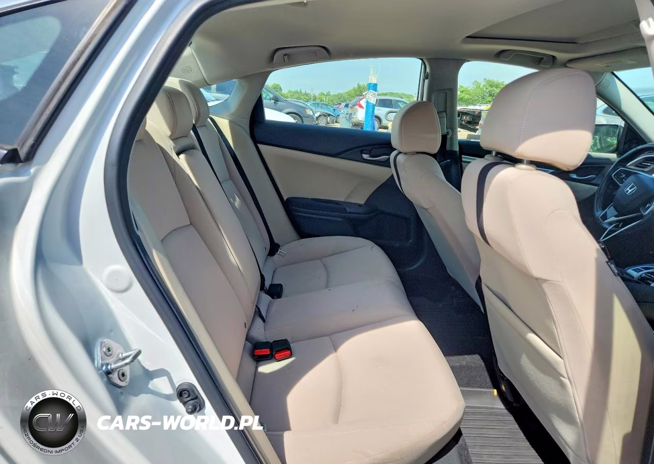 2019 Honda Civic Ex VIN:JHMFC1F35KX001257 - 10