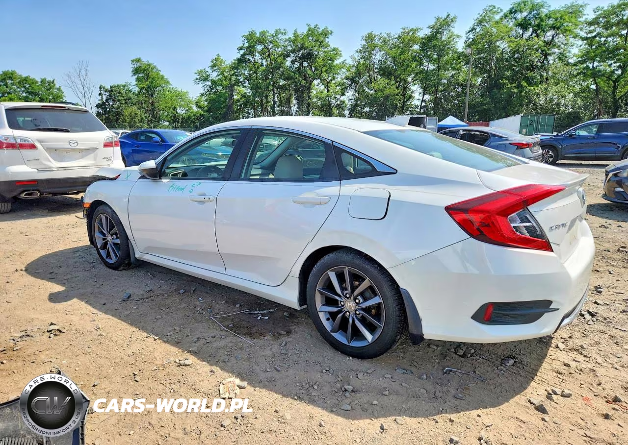 2019 Honda Civic Ex VIN:JHMFC1F35KX001257 - 2