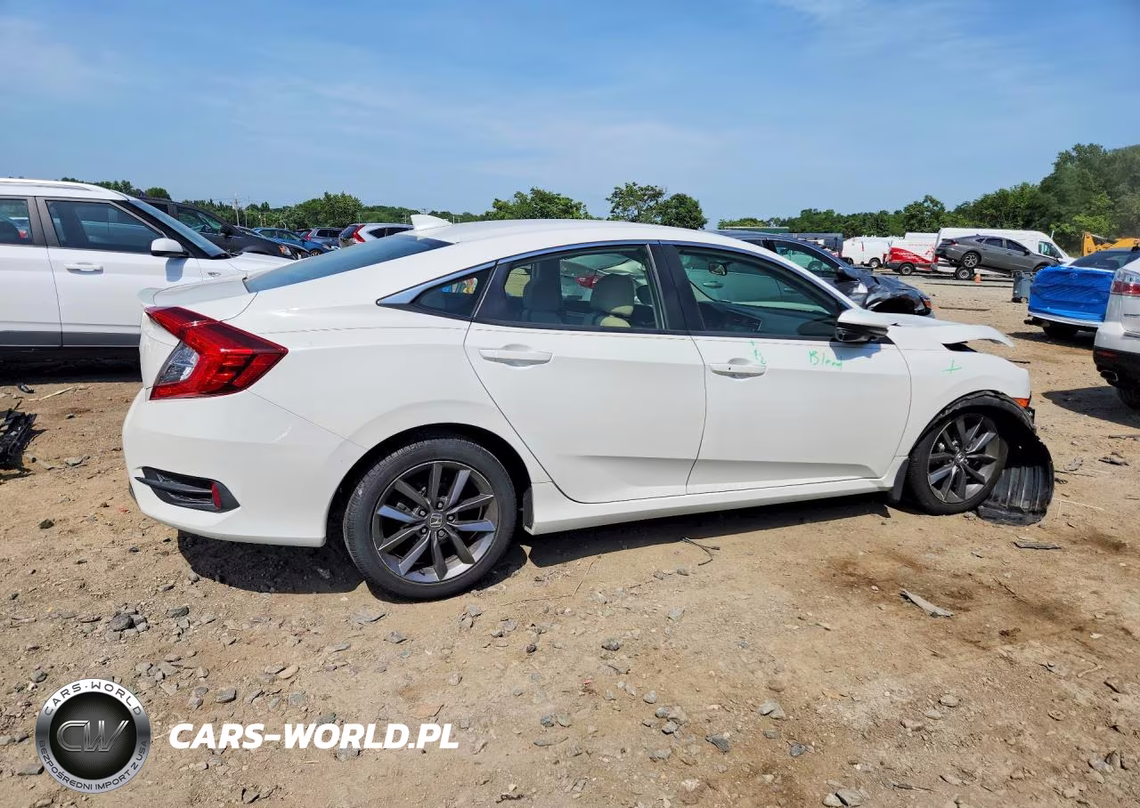 2019 Honda Civic Ex VIN:JHMFC1F35KX001257 - 3