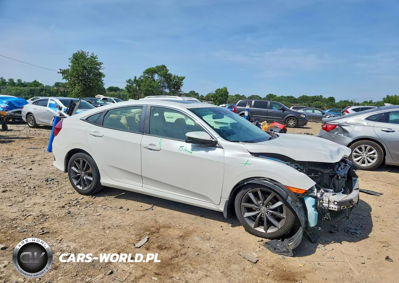 2019 Honda Civic Ex VIN:JHMFC1F35KX001257 - 4