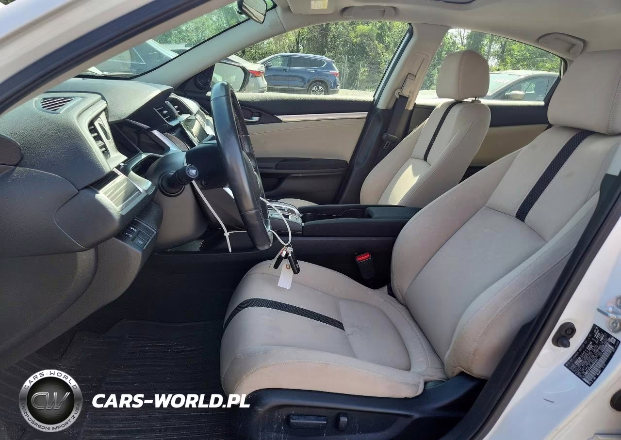 2019 Honda Civic Ex VIN:JHMFC1F35KX001257 - 7