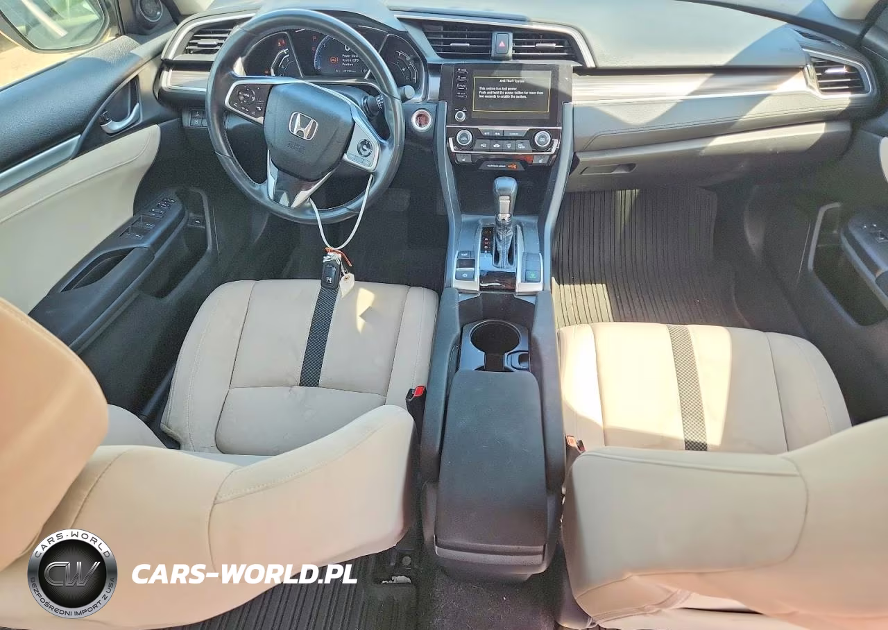 2019 Honda Civic Ex VIN:JHMFC1F35KX001257 - 8