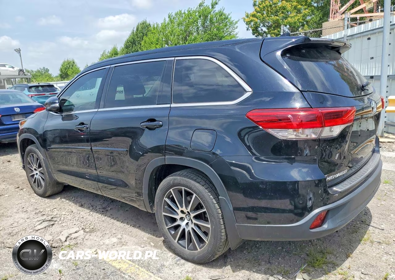 2017 Toyota Highlander Se VIN:5TDJZRFH3HS407394 - 2