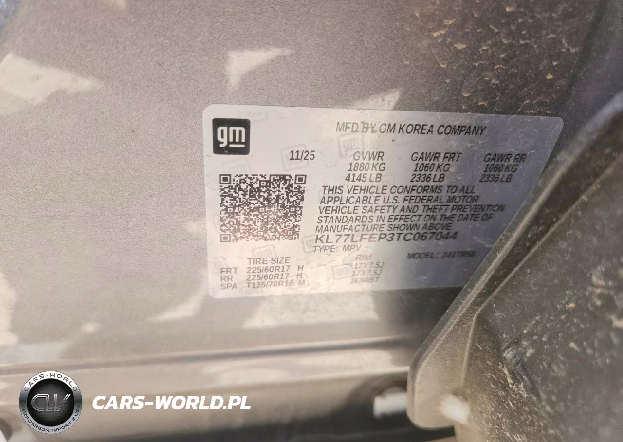 2026 Chevrolet Trax Ls VIN:KL77LFEP3TC067044 - 13