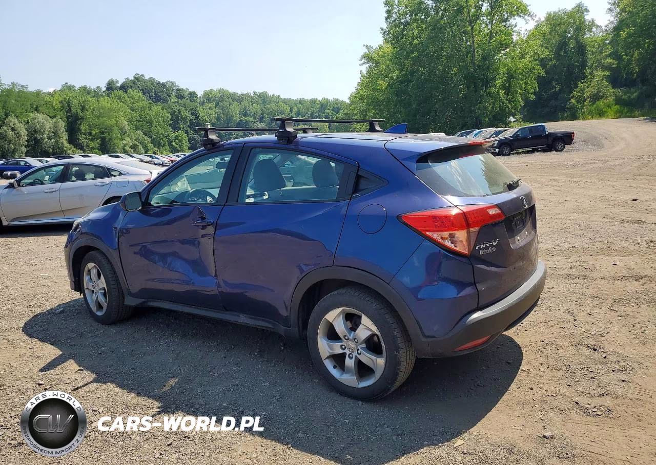 2016 Honda Hr-V Lx VIN:3CZRU6H33GM727874 - 2