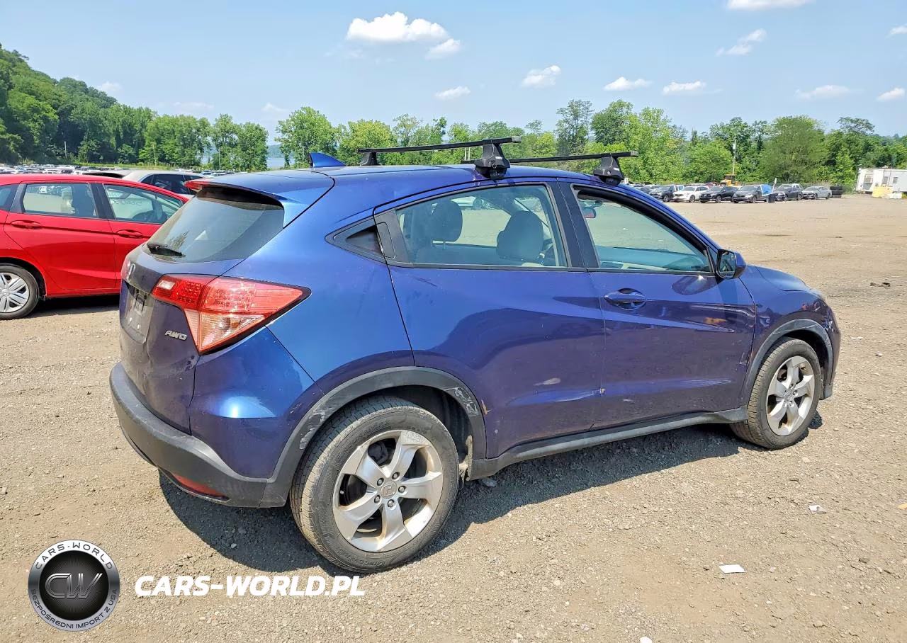 2016 Honda Hr-V Lx VIN:3CZRU6H33GM727874 - 3