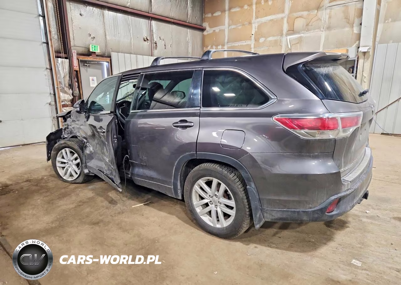 2014 Toyota Highlander Le VIN:5TDBKRFH5ES020155 - 2