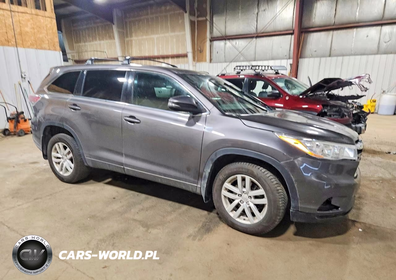 2014 Toyota Highlander Le VIN:5TDBKRFH5ES020155 - 4