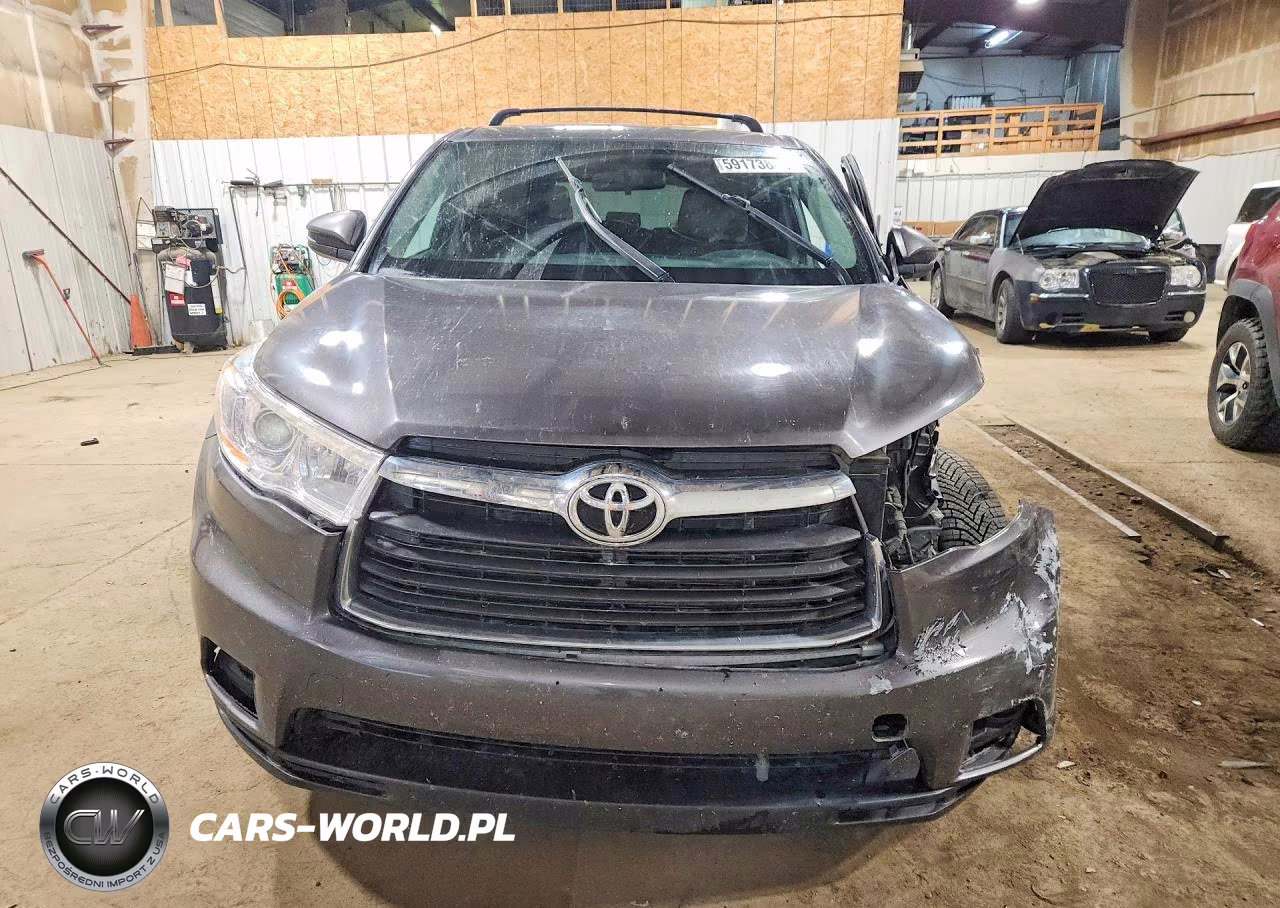 2014 Toyota Highlander Le VIN:5TDBKRFH5ES020155 - 5