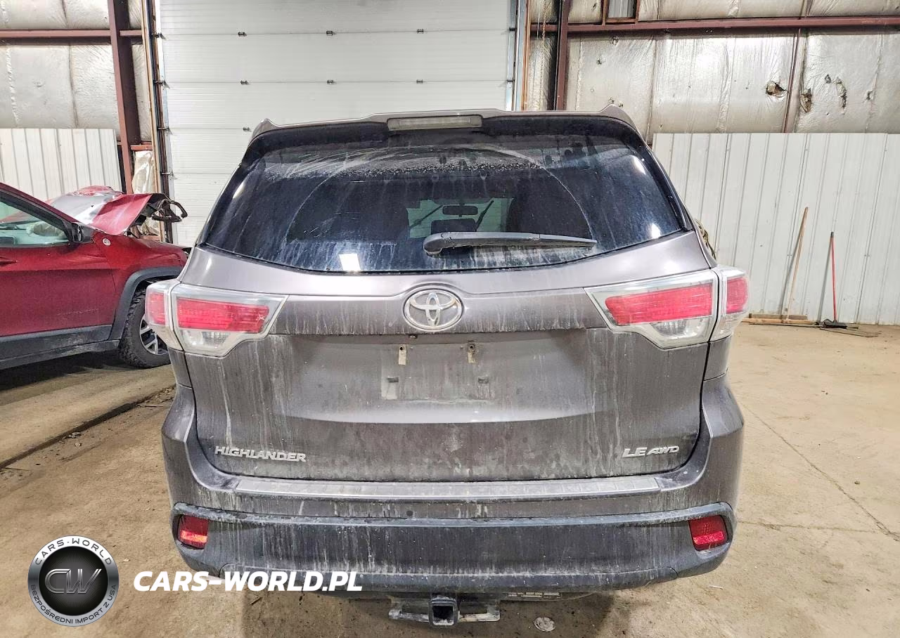 2014 Toyota Highlander Le VIN:5TDBKRFH5ES020155 - 6