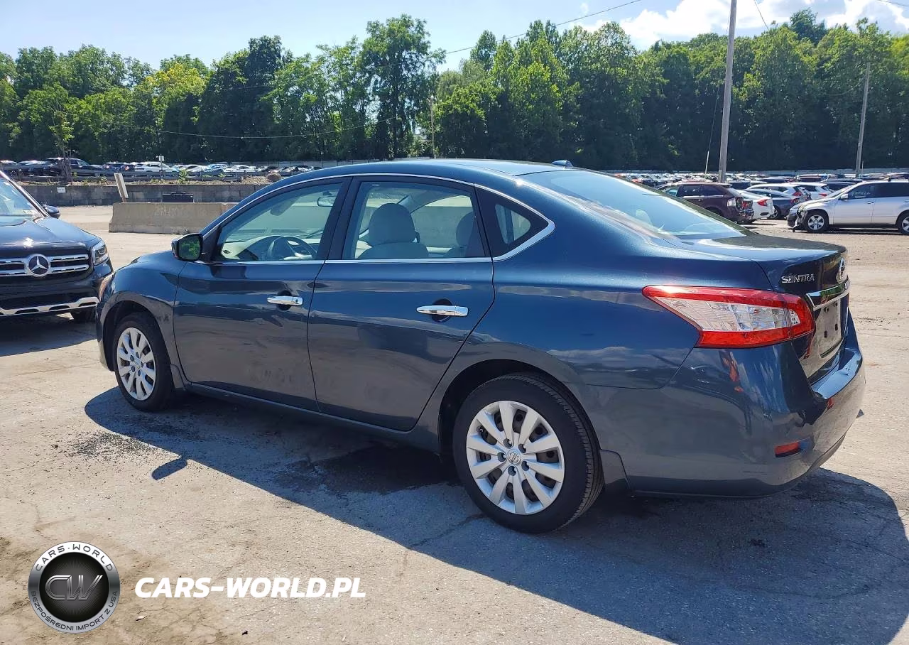 2014 Nissan Sentra Sv VIN:3N1AB7AP1EL642663 - 2