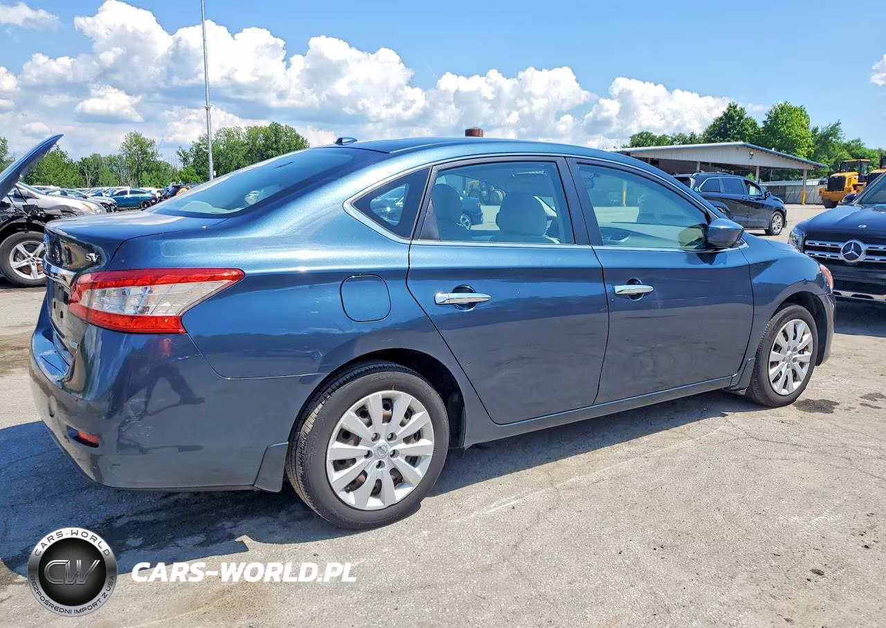 2014 Nissan Sentra Sv VIN:3N1AB7AP1EL642663 - 3